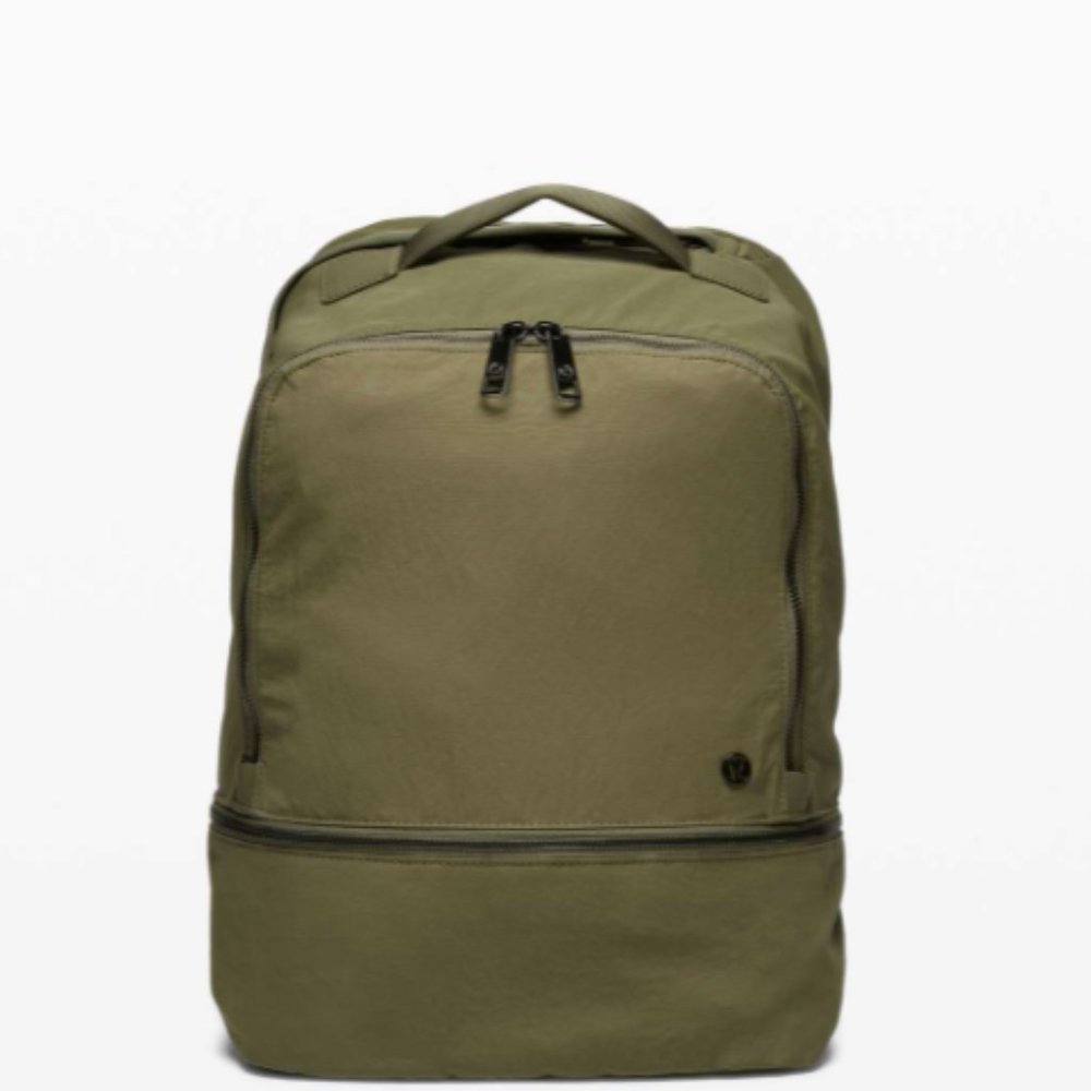 Lululemon City Adventurer Backpack (Olive Green)